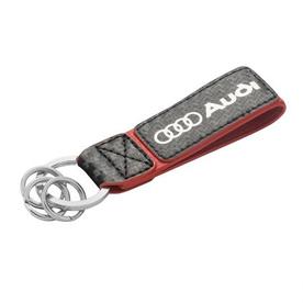 Ключодържател естествена кожа-карбон - Audi / AS2303CR