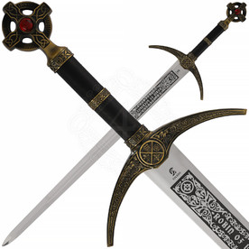 Sword Robin hood with bronze finish / 223