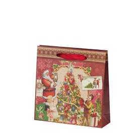 Подаръчна торбичка с Дядо Коледа / 955867