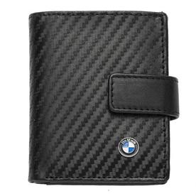 Мъжки вертикален портфейл естествена кожа - BMW / AS2502