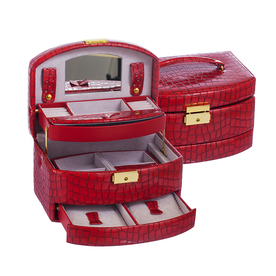 Кутия за бижута Red Crocodile