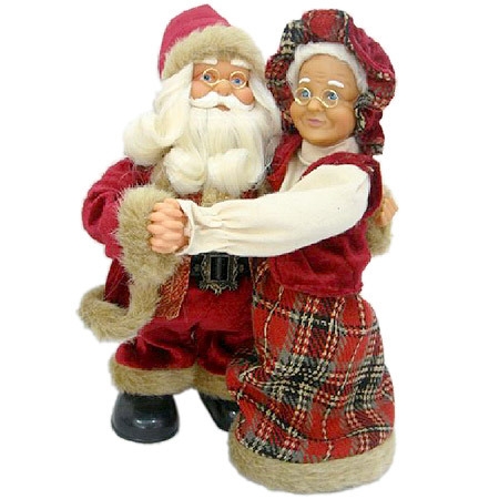Танцуващи и пеещи Дядо Коледа с баба Коледа / CK0109 