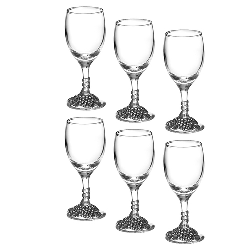 Чаши за ракия с декорация Грозд / AGL1196