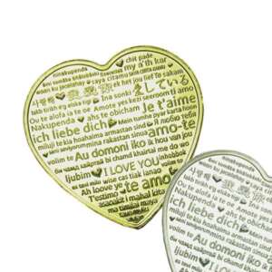 Подарък за влюбени - монета "LOVE IS FOREVER" / R9220