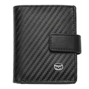 Мъжки вертикален портфейл естествена кожа - Mazda / AS2509