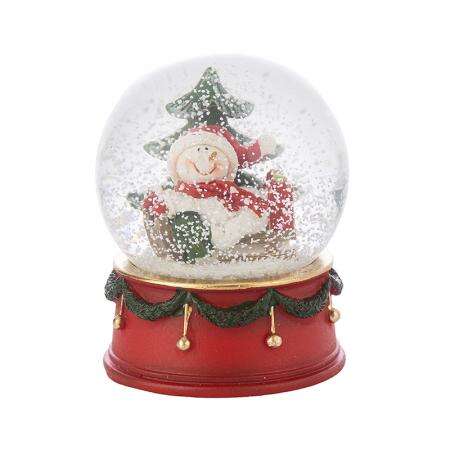Коледно преспапие със снежен човек - For Christmas - Image 3