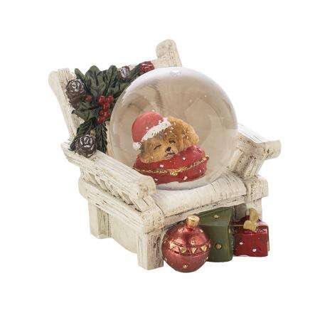 Коледно преспапие с кученце - For Christmas - Image 3