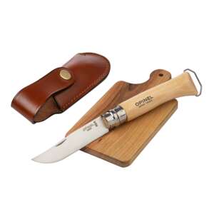 Нож с тирбушон и дъска OPINEL