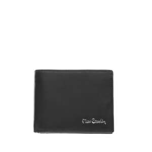 Мъжки портфейл Pierre Cardin черен мат – естествена кожа