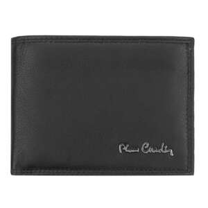 Мъжки черен портфейл Pierre Cardin от естествена кожа