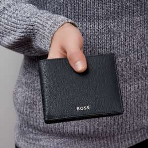 Портфейл Hugo Boss Classic Grained Black