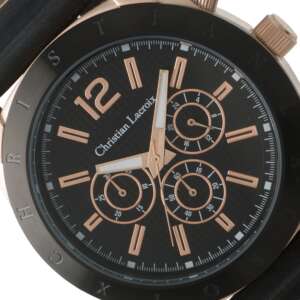 Мъжки часовник хронограф Dolmen Rose Gold Christian Lacroix