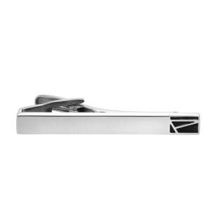 Игла за вратовръзка SILVER FLAME – геометричен акцент