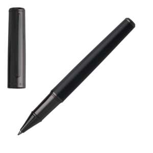 Метален ролер Hugo Boss Minimal Dark Chrome