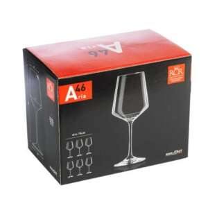 Комплект 6 чаши за вино Aria RCR Italy 460 мл