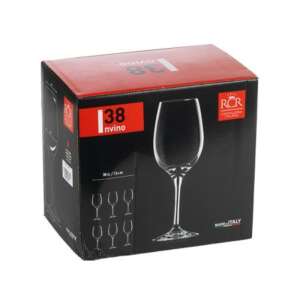 Комплект 6 чаши за вино Invino RCR Italy 390 мл