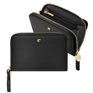 Дамски черен портфейл Séraphine Black - Cacharel Дамски черен портфейл Séraphine Black - Cacharel