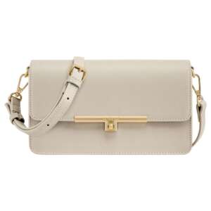 Луксозна дамска светлосива чанта Séraphine Light Grey - Cacharel