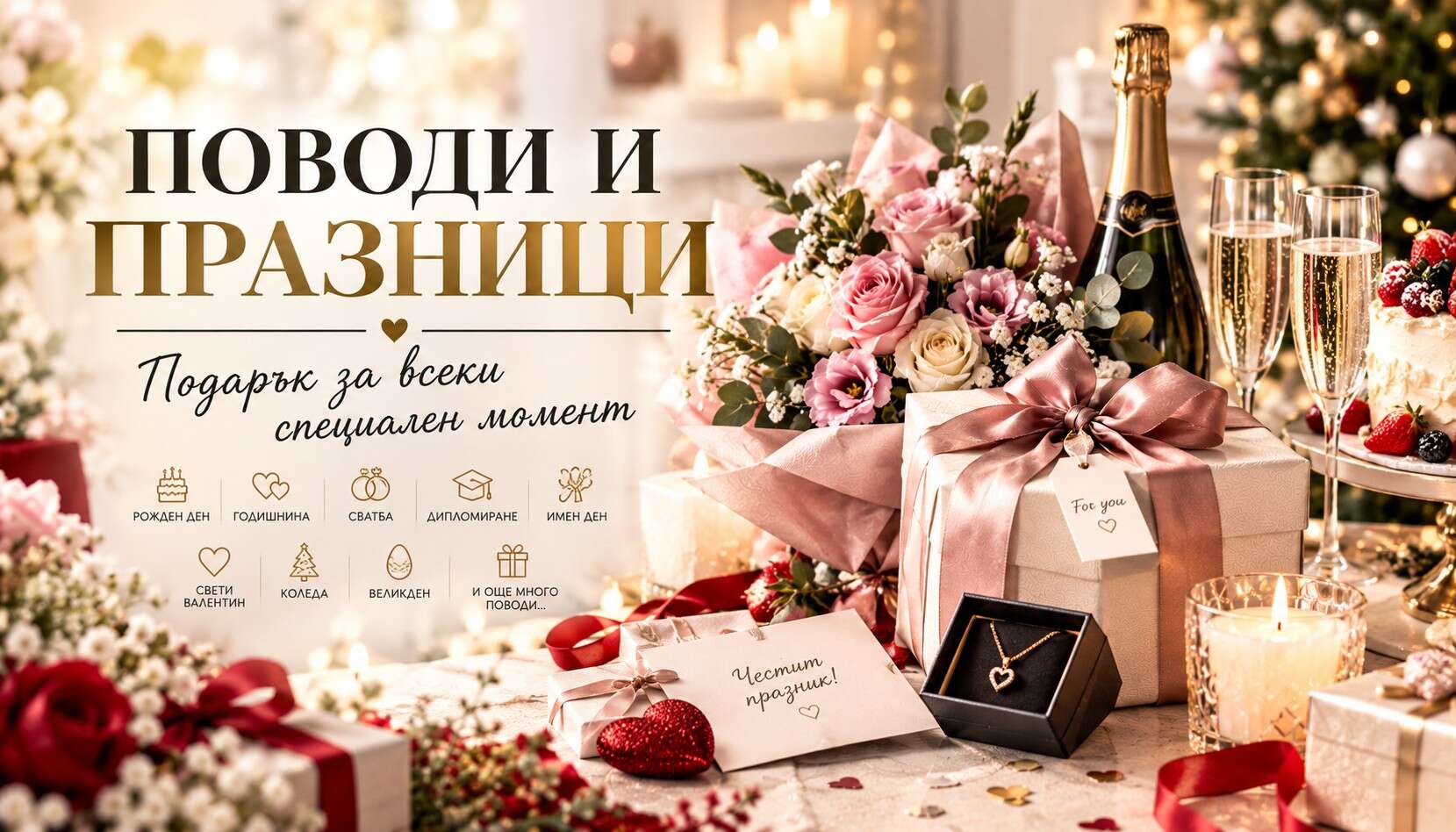 Подаръци за всеки повод и празник