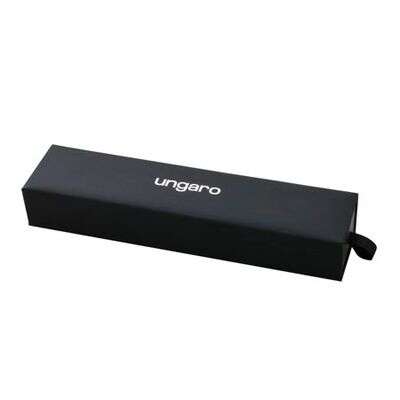 Метална химикалка Ungaro Simply U – черна и сребърна - Image 2