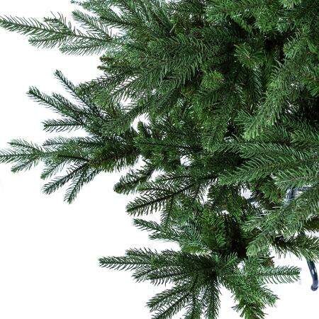 Пухкава зелена коледна елха 150 см – For Christmas - Image 3