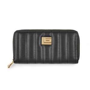 Дамски черен портфейл Guy Laroche