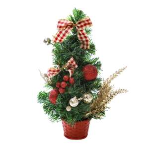 Декоративна коледна елха с коледни играчки – For Christmas