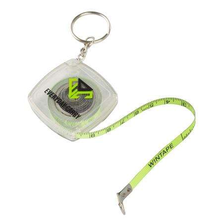 Ключодържател EDC Everyday Carry с ролетка 2 м. прозрачна - Image 4