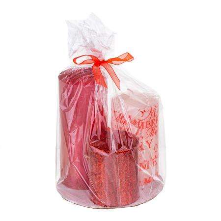 Коледен комплект от 3 червени свещи – For Christmas - Image 3