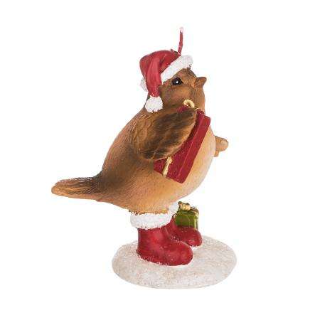 Коледна свещ птиченце, 12 см – For Christmas - Image 5