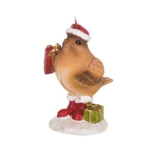 Коледна свещ птиченце, 12 см – For Christmas