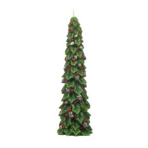Коледна свещ във формата на елха – For Christmas