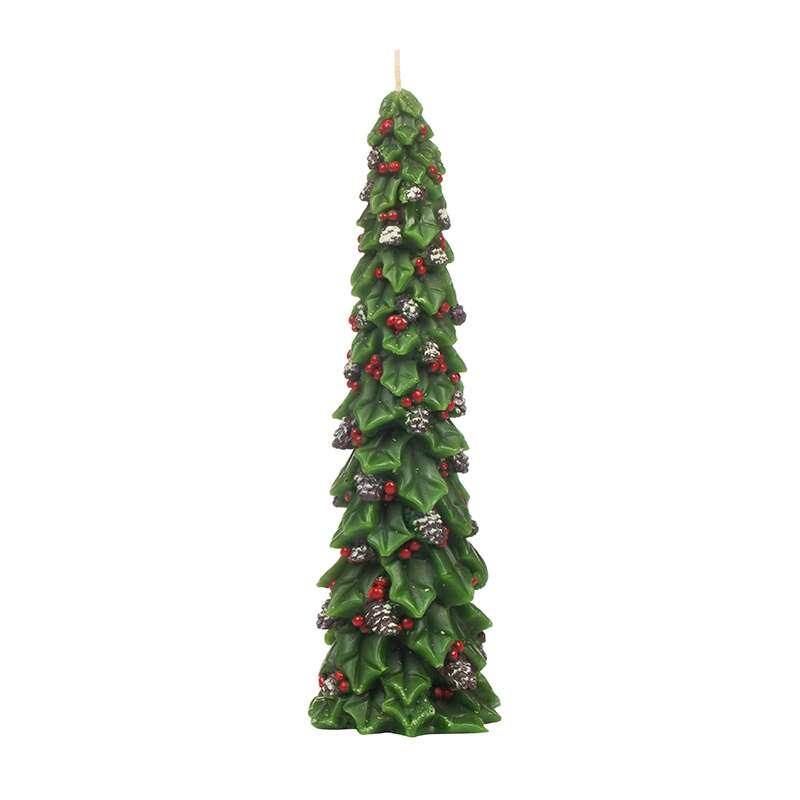 Коледна свещ във формата на елха – For Christmas