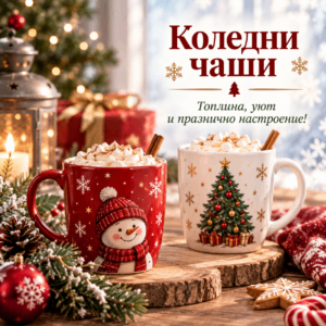 Коледни чаши