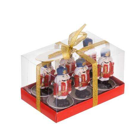 Коледни свещи войничета, комплект 6 броя – For Christmas - Image 3
