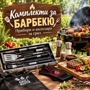 Комплекти за барбекю – прибори и аксесоари за грил