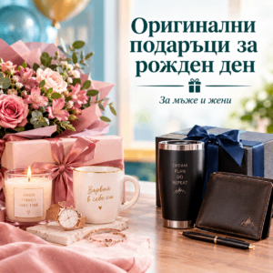 Оригинални подаръци за рожден ден за мъже и жени
