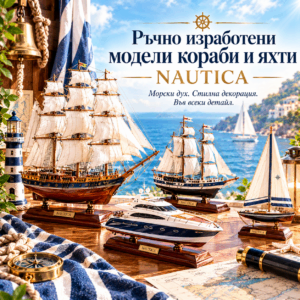 Ръчно изработени модели кораби и яхти Nautica