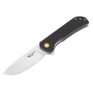 Сгъваем нож EDC HUNTER със стоманено острие, черна дръжка и финиш Stonewash Сгъваем нож EDC HUNTER със стоманено острие, черна дръжка и финиш Stonewash